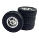 thumbnail image 4 of Ruedas RC Neumáticos 4 piezas Reemplazo Profesional Fácil Instalación Modelo DIY Repuesto Negro Accesorio DIY para 1:18, 4 of 9