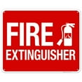 thumbnail image 1 of Fire Extinguisher Sign, Fire Safety Sign, (SI-5698), 1 of 1