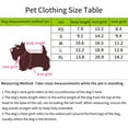 thumbnail image 6 of Tainini Christmas Dog Cat Costume Santa Claus Dress with Hat, Puppy Pet Red Outfits Warm Clothes for Winter Xmas,S, 6 of 9