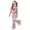 er1-Pink, variant on Girls' 2 Piece Flared Pants Set Summer Outfits Girls Clothes Size 8/9 Printed Short Sleeve Top Shirt and Bell Bottom Pants Size 7-8 Years Light Blue