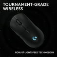 thumbnail image 6 of Logitech G PRO 2 Lightspeed Wireless Gaming Mouse, Right- or Left-Handed Mouse with up to 4 Customizable and Switchable Magnetic Side Buttons, Black, 6 of 14