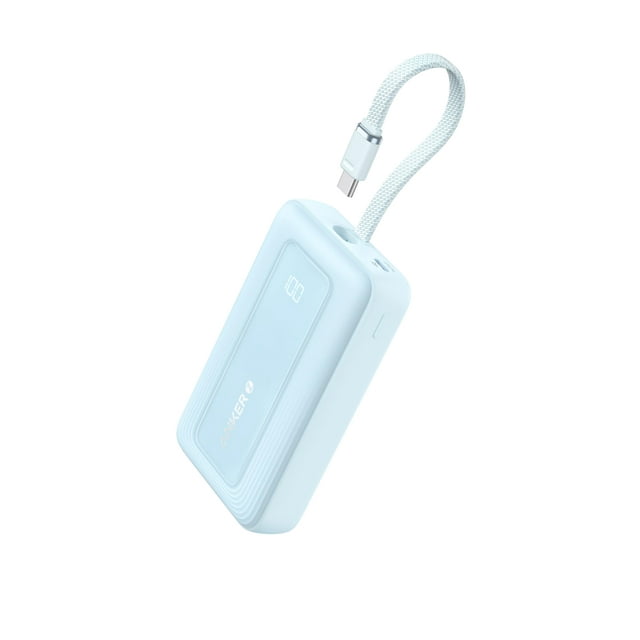Power Bank Anker Zolo de 20 000 mAh y 30 W con cable USB-C para iPhone