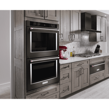 KitchenAid - 27" Warming Drawer with Slow Cook Warming and PrintShield Finish - Black Stainless Steel