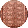 thumbnail image 1 of Ahgly Company Machine Washable Indoor Round Traditional Sandy Brown Area Rugs, 3' Round, 1 of 7
