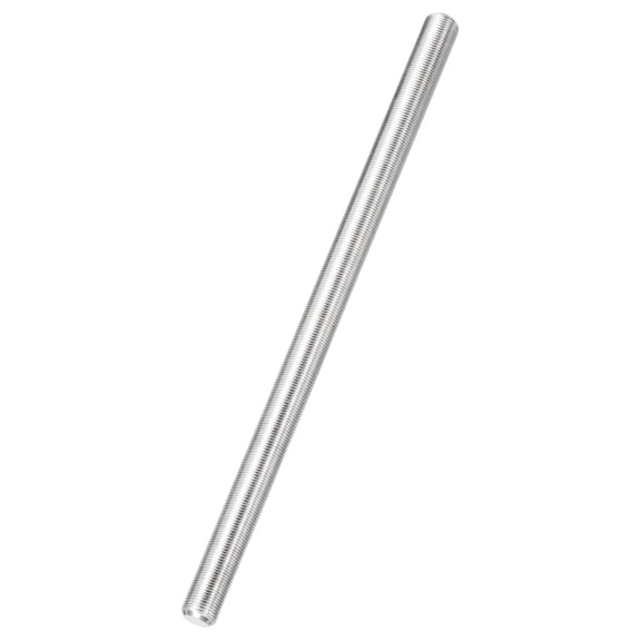 Uxcell Fully Threaded Rod, M12 x 1mm Pitch 304 Stainless Steel Right Hand Fine Threads Studs, 250mm/10" Long Threaded Screw Rods Fasteners for Anchors Bolts Hangers Clamps U Bolts