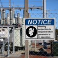 thumbnail image 7 of Weatherproof ANSI PPE Hearing Sign (Hearing protection is required when generator is in operation) 8 in" x 12 in" UV Resistant Indoor Outdoor Workplace Insdustrial Caution Danger Warning SIgn, 7 of 7
