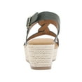 thumbnail image 4 of Women Sandals Platform Height Increasing Female Sandals Fashion Leather Buckle Strap Women's Sandals Outdoor, 4 of 7