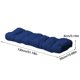 thumbnail image 4 of Cojín para asiento de columpio, cojín para asiento de Patio, suave, cómodo, duradero, grueso, resistente, cojín largo para sala de estar exterior, junto a la piscina, azul marino, 4 of 5