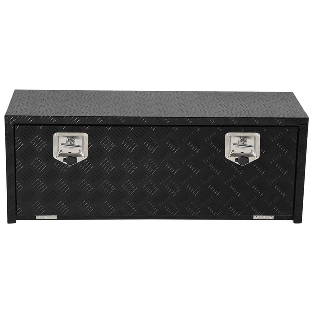 EDTara Waterproof Aluminum Underbody Storage Box, Heavy Duty Truck Bed Organizer With t-Handle Lock for Trailers and Rvs