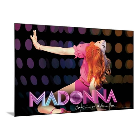 Madonna - Confessions on a Dance Floor Wood Mounted Poster Wall