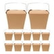 thumbnail image 1 of GOOHOCHY Caja de comida china de papel de 50 piezas con mango de alambre de hierro, contenedores de papel para comida fría y caliente para llevar, para restaurantes, bodas, accesorios de embalaje, 1 of 8