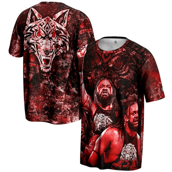 Men's ProSphere Red Jacob Fatu Graphic T-Shirt