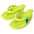 thumbnail image 3 of Spencer Banana Slippers Summer Non-slip Extremely Comfy Clip Toe Slippers Creative Fruit Shoes Unisex Shower Pool Beach Slides Sandals, Fluorescent Green, 3 of 9