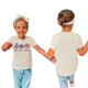 thumbnail image 3 of Gibobby Blusas De Moda Niños y niñas Día de la Independencia AMOR AMÉRICA Imprimir Camiseta de manga corta Niños de 3 a 14 años(Beige, 3-4 Años), 3 of 4