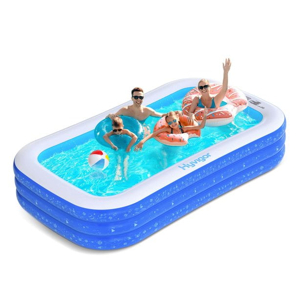 Inflatable Swimming Pool Outdoor Fun SUMMER Family Size Adults & Kids 305x76cm 