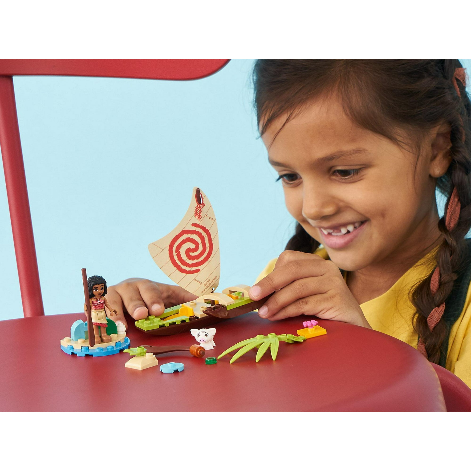 LEGO Disney Moana s Ocean Adventure 43170 Toy Building Kit New 2020 46 Pieces Walmart