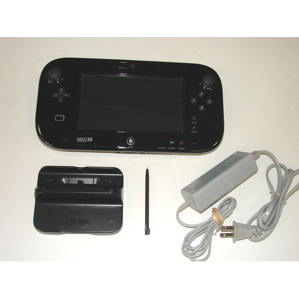 Replacement Nintendo Wii U Gamepad Black Walmart Com Walmart Com