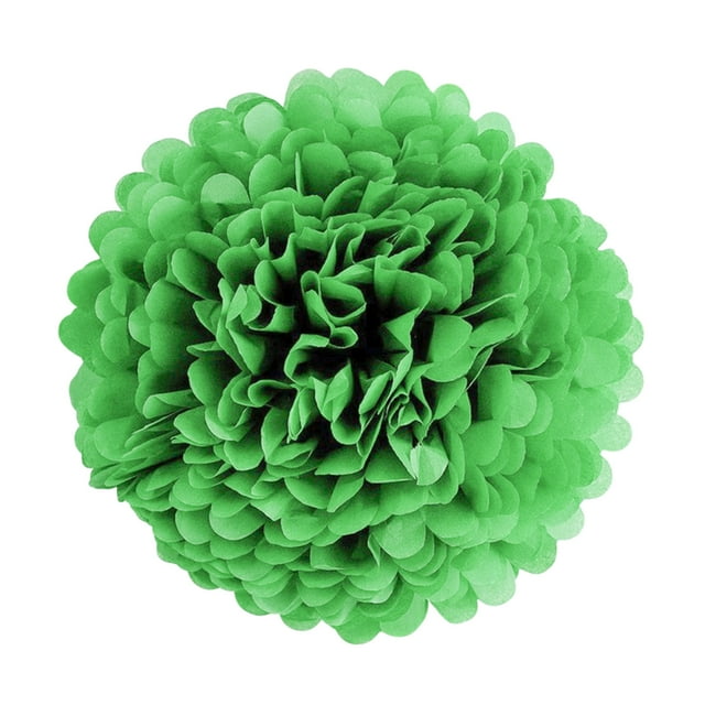 pitrice Boule de Fleurs en Papier Vert Gazon 4102