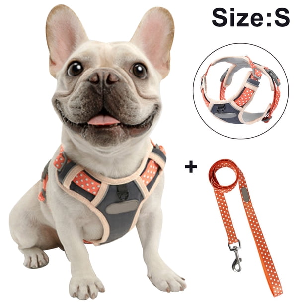 Arnés para el pecho para perros, cuerda de tracción, chaleco transpirable para mascotas para caminar al aire libre, control de entrenamiento para razas medianas y grandes MFZFUKR 2034480-5
