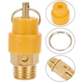 thumbnail image 1 of Bgsha 1/4\'\'3/8\" 1/2\" BSP Air Compressor Safety Relief Valve Pressure Release Regulator, 1 of 10