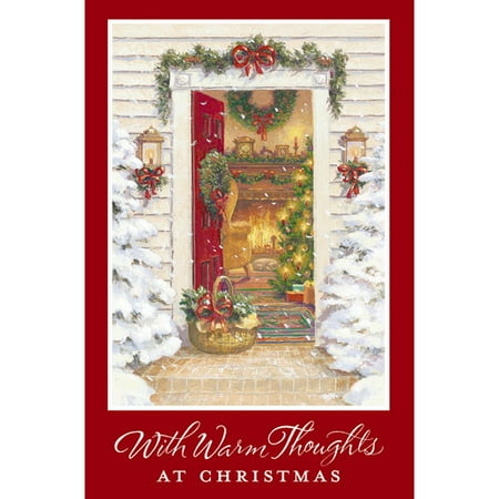 DaySpring 40ct Red Door Christmas Cards