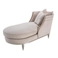 thumbnail image 5 of Michael Amini London Place Chenille Chaise - Parchment/Platinum, 5 of 9