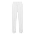 thumbnail image 4 of Women Pants Casual Pants White Pants Loose Yoga Pants for Women Womens High Waisted Pants Summer Clothes for Women, 4 of 5