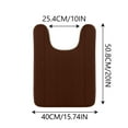 Bathroom Carpet Toilet Cushion Cover Microfiber Absorbent NonSlip Mat