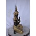 thumbnail image 5 of Nifao Thepphanom Made of Bronze with gold finish statue – Home Decor Sculpture, 9"L x 10"W x 29"H, 5 of 12