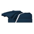 thumbnail image 4 of Just Linen 400 Thread Count Solid 100pct Egyptian-Quality Cotton Sateen Sheet Set, 4 of 7