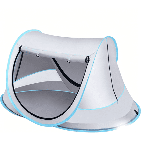 Pop up Baby Beach Tent,Toddler Travel Bed for Boys or Girls,Sun Shade for Toddler Camping,Infant Portable Sun Shade,Summer Beach Baby