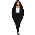thumbnail image 2 of Cardigan And Leggings Plus Size Suit For Women 1773656642695049, 2 of 2
