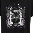 thumbnail image 3 of Instant Message - Change Moth - Women's Short Sleeve Graphic T-Shirt, 3 of 6