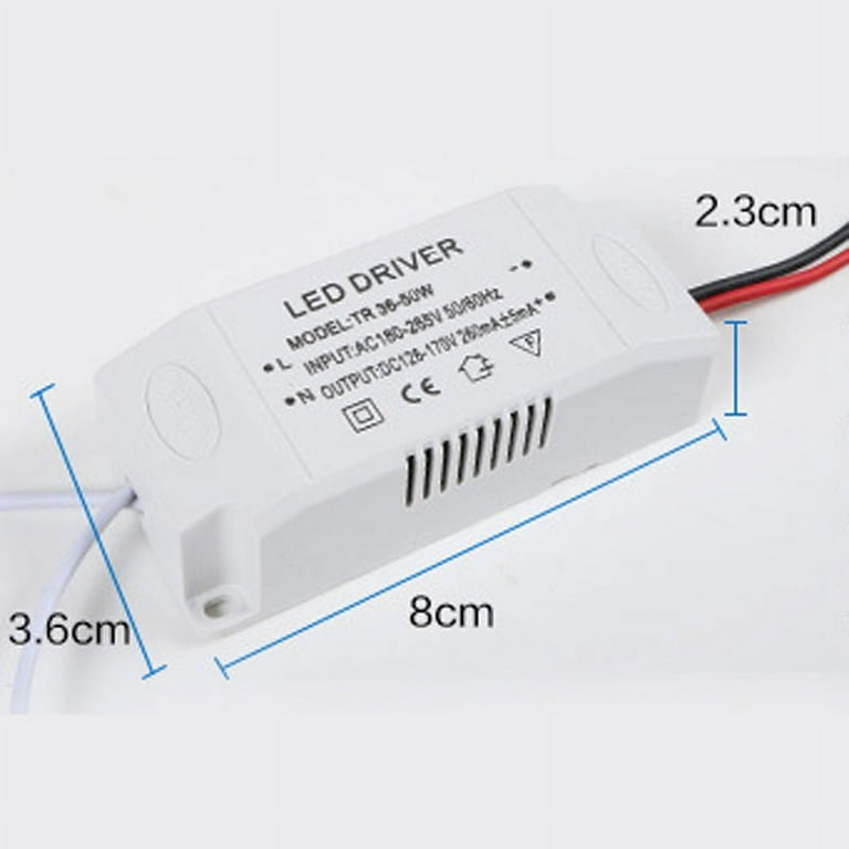 QFEI LED Driver 36-50W Constant Current 300mA High Power AC 180