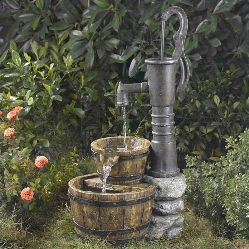 Jeco Old Fashion Water Pump Water Fountain by Jeco Inc.
