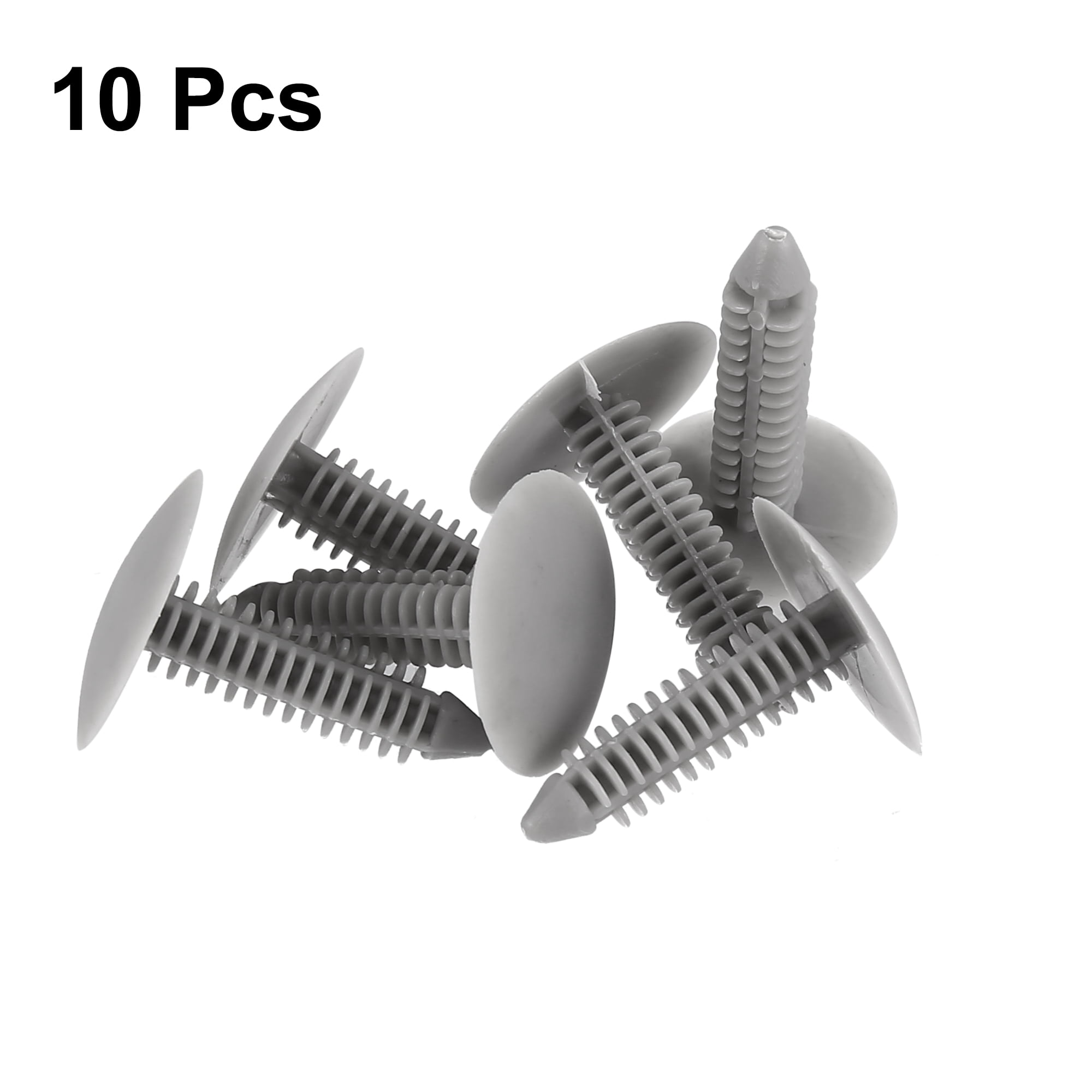 sourcing map 50Pcs 9mmx20mmx19mm Grapas de Plástico Gris Vehículo Coche sourcing map 50Pcs 9mmx20mmx19mm Grapas de Plástico Gris Vehículo Coche