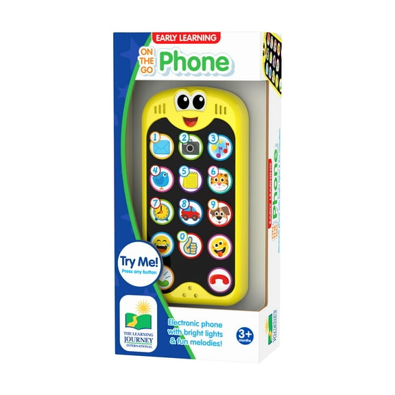 The Learning Journey Early Learning On The Go Phone Electronic Toys