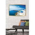 thumbnail image 2 of Santorini Island Wall Poster, 22.375" x 34", Framed, 2 of 5