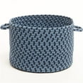thumbnail image 1 of Rhody Rug TR12B010X008 10 x 8 in. Twin River Basket, Blue & Multi Color, 1 of 1