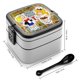 thumbnail image 2 of Richie Rich Fiambrera de Doble Capa, Contenedor de Almuerzo Portátil Apilable, Almacenamiento de Alimentos Hermético a Prueba de Fugas, 1000ml, 2 of 6