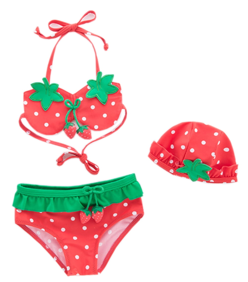 strawberry bikini