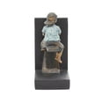 thumbnail image 5 of DecMode 5" People Black Polystone Bookends with Swing Set (Set of 2), 5 of 11