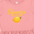 thumbnail image 4 of Inktastic Lemon Squeeze the Day Girls Toddler Dress, 4 of 5