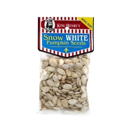 KING HENRY'S SNOW WHITE PUMPKIN SEEDS