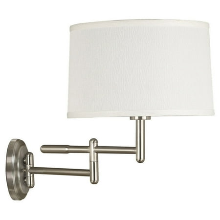 

Kenroy Home Theta Wall Swing Arm Lamp - 19W in. Brushed Steel