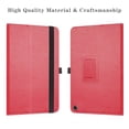 thumbnail image 4 of Labanema Compatible with Onn 10 Case 2022 Model,PU Leather Slim Folding Stand Cover for Onn 10.1 inch (2022 Model:100071485) Tablet (Not Fit Onn 8 inch / Onn 7 inch),Red, 4 of 7