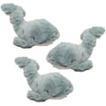 thumbnail image 1 of Juguete de Peluche para Perro HuggleHounds Mobie Ballenas Paquete de 3 Pequeñas, 1 of 7