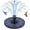 Deepblue, variant on Solar Fountain with 3.5 W Solar Panel, Solar Fountain for Bird Bath 1500 mAh Battery - 6 Effects for Pool, Fish Pond, Bird Bath, Garden
