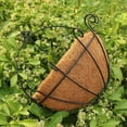 thumbnail image 6 of Yirtree Metal Hanging Planter Basket Hanging Flower Pot Basket & Coco Coir Liner for Indoor/Outdoor Garden Décor, Perfect for Home, Garden, Patio, Deck, 6 of 8