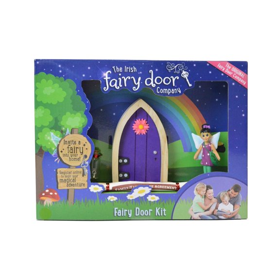 The Irish Fairy Door company - Welcome Kit Purple